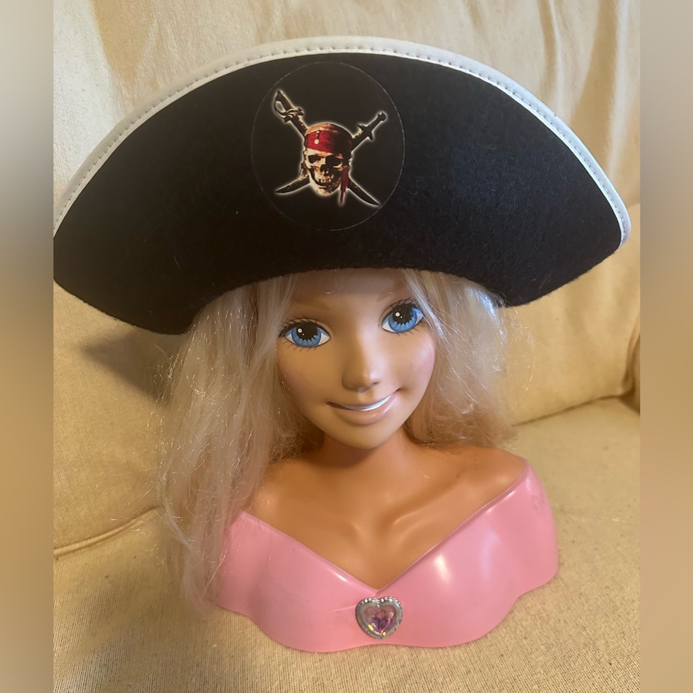 Pirate Costume Hat Pirates Of The Caribbean Buccaneer Dress Up Halloween Costume